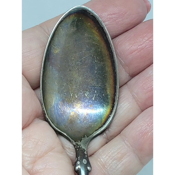 Vintage WMA Rogers A1 Silver Plated Engraved Spoon - Picture 4 of 7